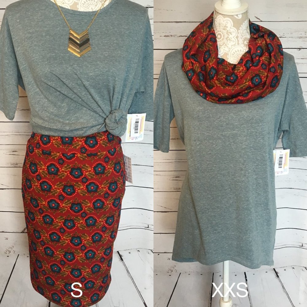 Floral Lularoe Cassie Skirt Small NWT